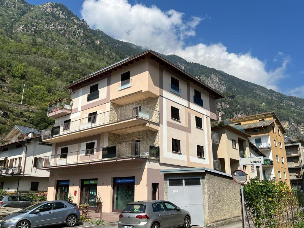 La Terrazza Di Gino Villa Grosio Exteriör bild